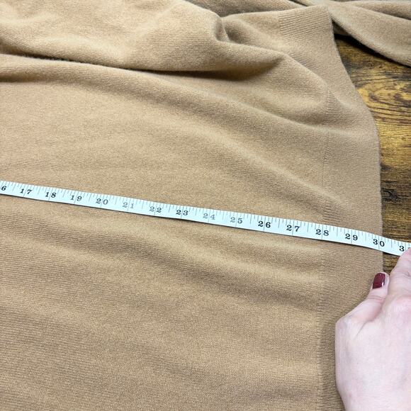 EST Media Size M Cashmere Sweater RARE Lunar New Year Wood Snake Embroidered Tan - Picture 11 of 12